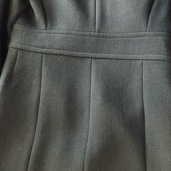 J. Crew Double Cloth Lady Day Coat, Black, 94% wool, 6% nylon, Style 95839 - Picture 3 of 7